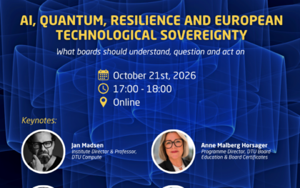 Webinar: AI, quantum, resilience and European technological sovereignty
